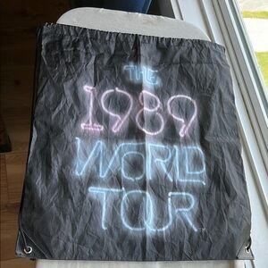 1989 Taylor Swift World Tour Drawstring Bag!
